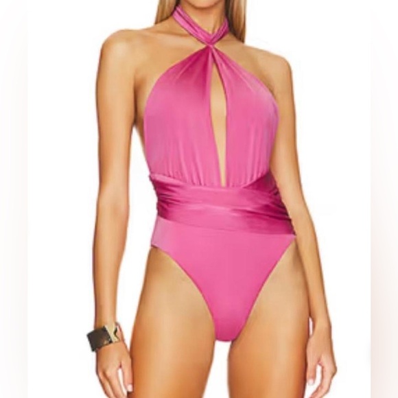 BAOBAB Nina One Piece Bathing Suit, Size M - Picture 2 of 6